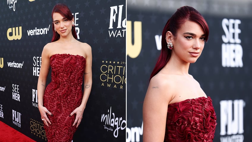 Dua Lipa at 2024 Critics Choice Awards