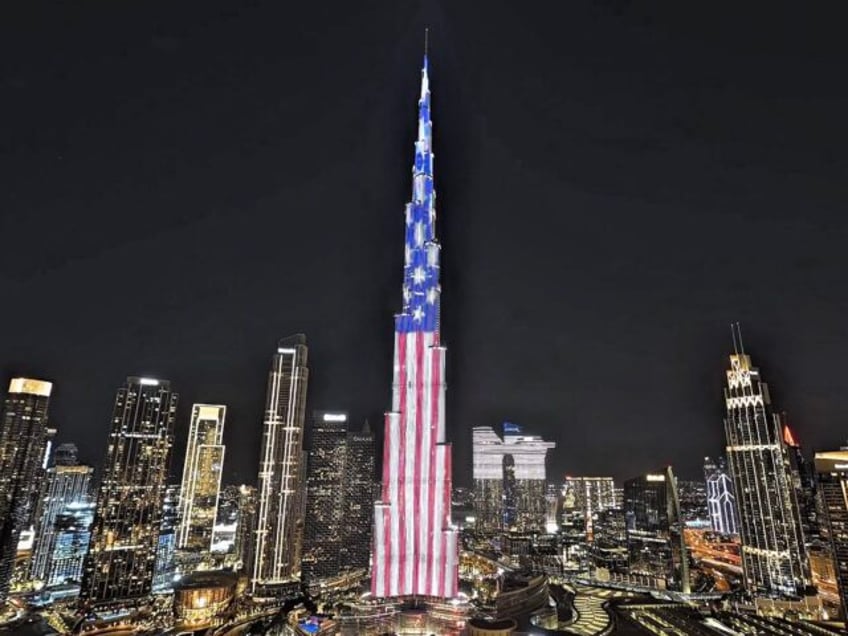 Burj Khalifa USA Trump (DXBMediaOffice / X)
