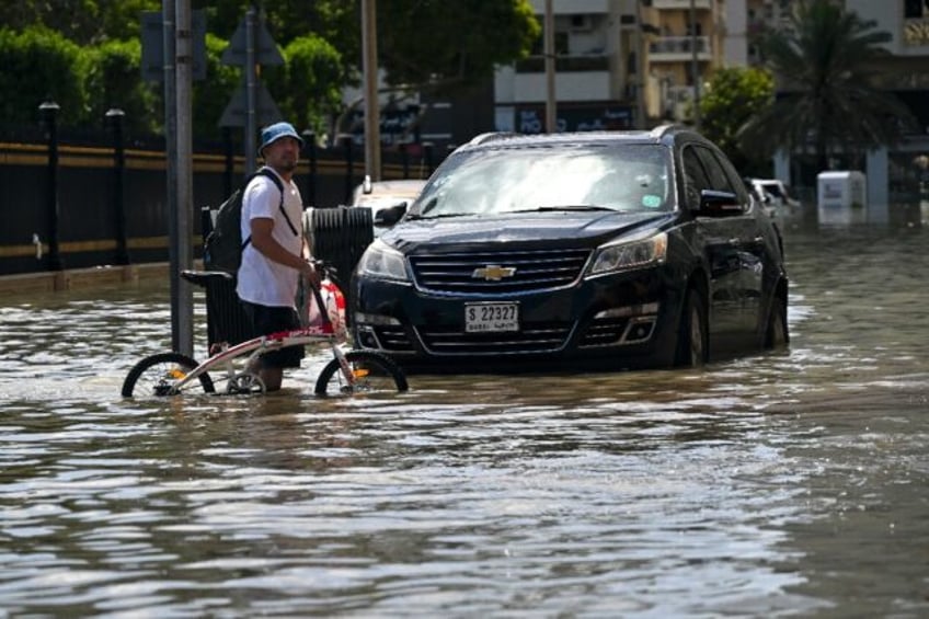 Sunny skies returned a day after torrential downpours paralysed Dubai and other parts of t