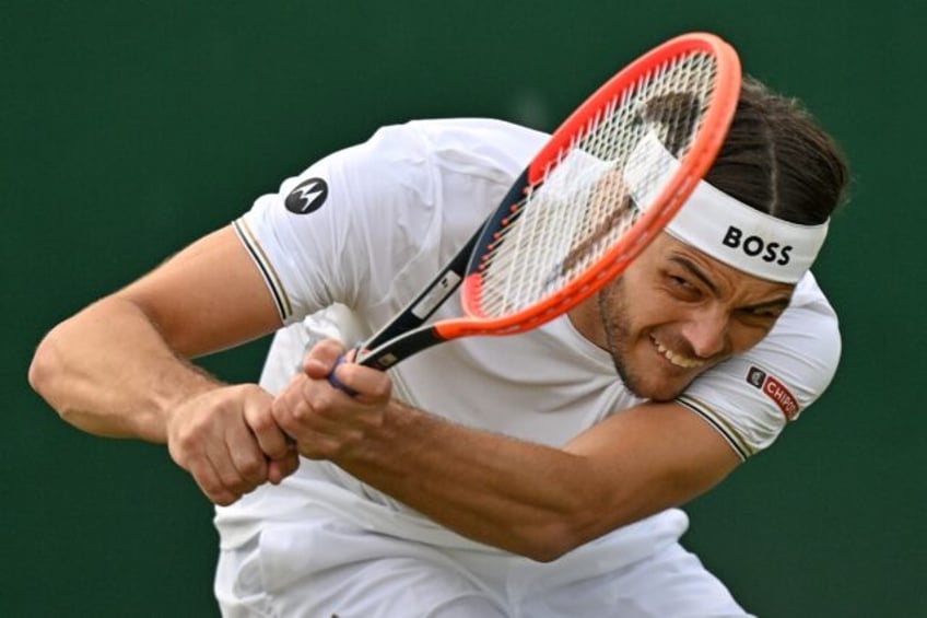 'Don't disrespect me': Taylor Fritz in action against France's Arthur Rinderknech