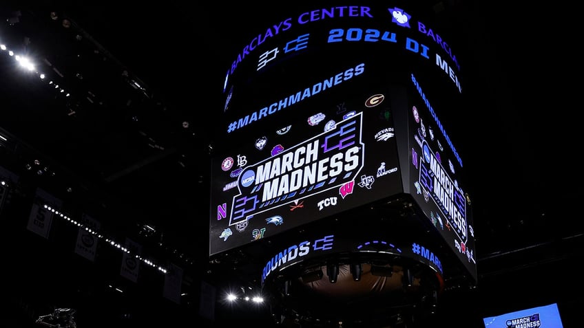 Barclays Center scoreboard