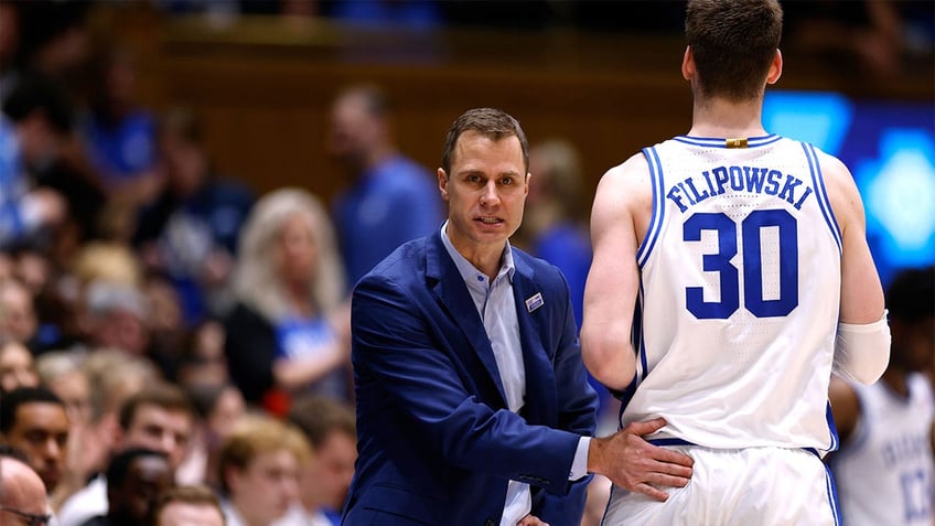 Jon Scheyer and Kyle Filipowski