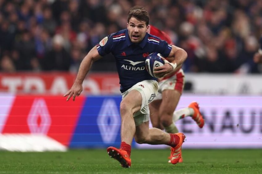 Antoine Dupont has now made 37 try assists in 56 Tests for France