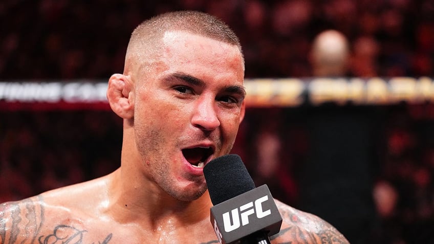 Dustin Poirier after win