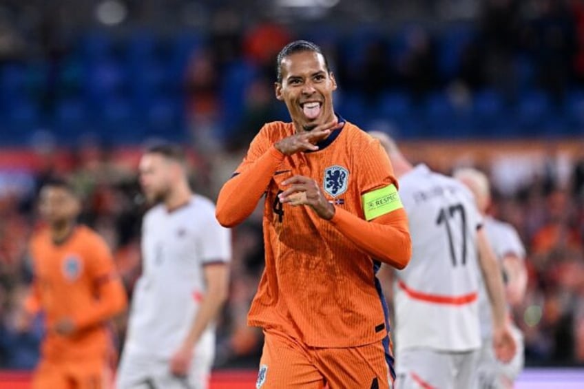 Virgil van Dijk and the Netherlands are targeting a first major semi-final since 2014