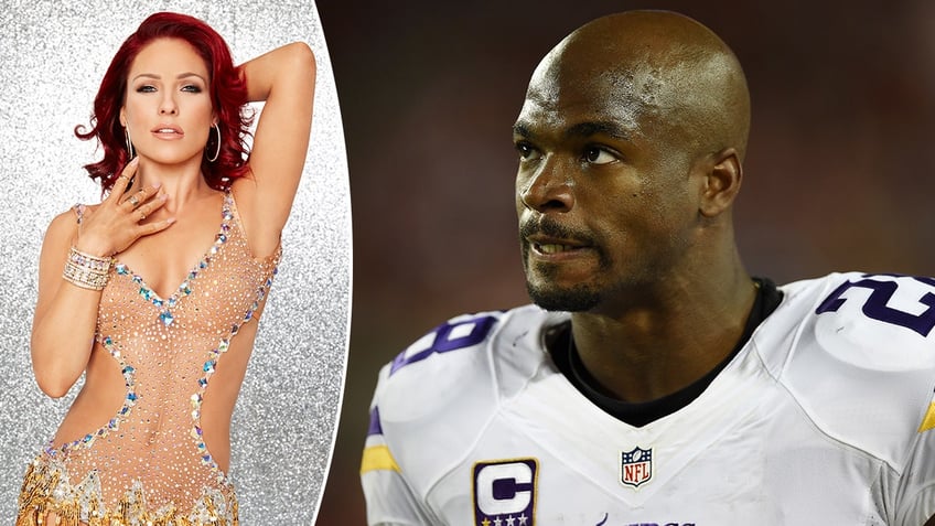 dwts pro sharna burgess slams adrian peterson casting on show after alleged child abuse charges