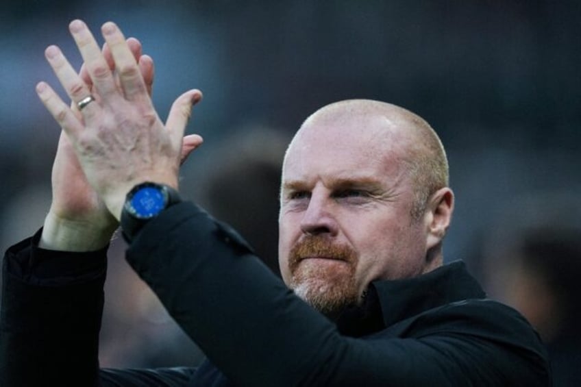 Everton's Sean Dyche is celebrating Premier League survival