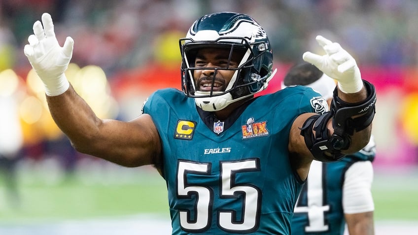 Brandon Graham reacts