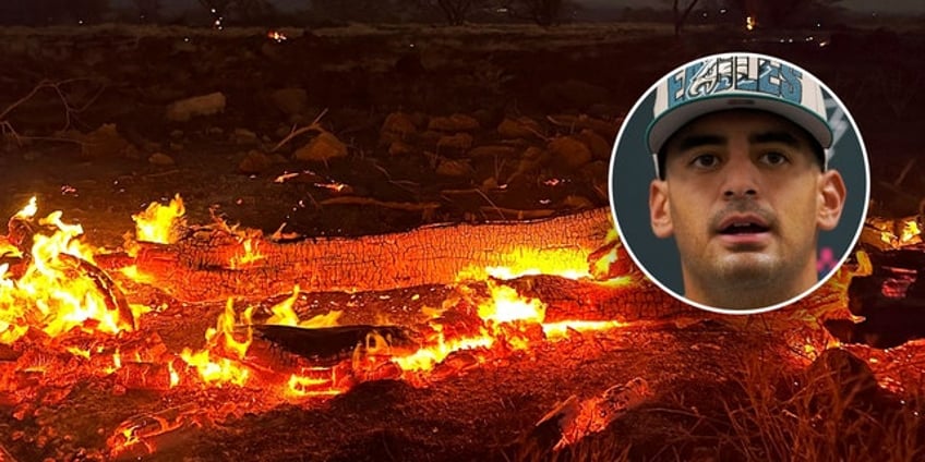 eagles marcus mariota addresses hawaii wildfires were praying for them