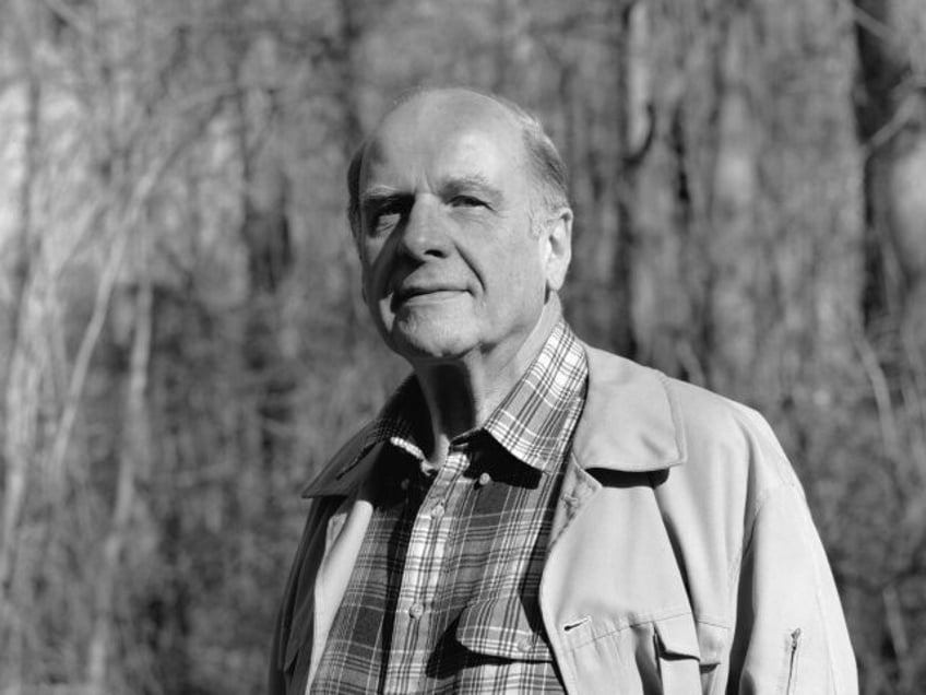 Portrait of American politician US Senator Gaylord Nelson (1916 - 2005) as he poses in Roc