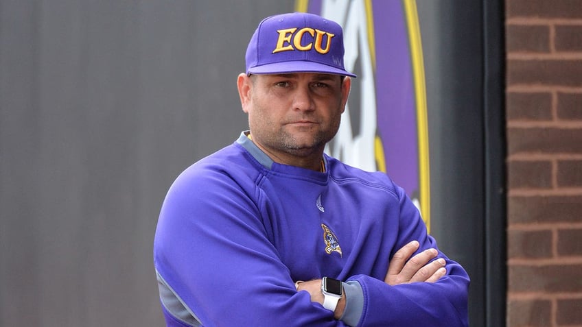 East Carolina head coach Cliff Godwin during a game