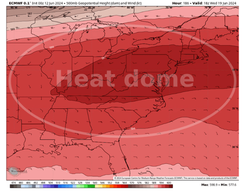 east coast heat dome to usher in surge of climate doom headlines 