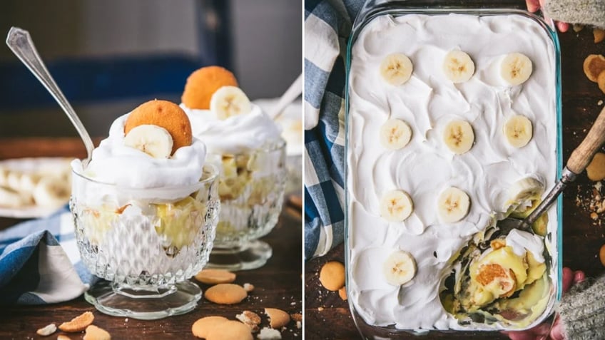 easy banana pudding recipe with wafers and whipped topping satisfy that craving