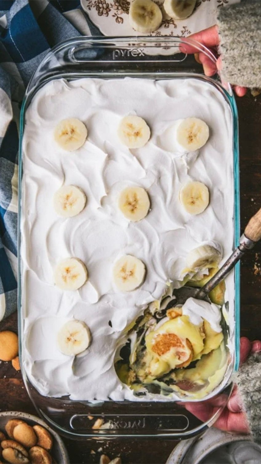 easy banana pudding recipe with wafers and whipped topping satisfy that craving