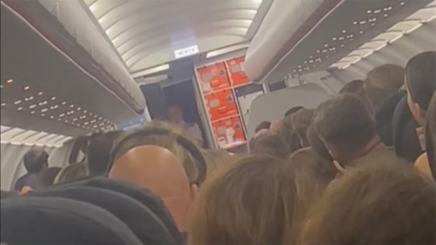 easyjet flight is canceled after someone fouls up the place amid delays absolute chaos says passenger