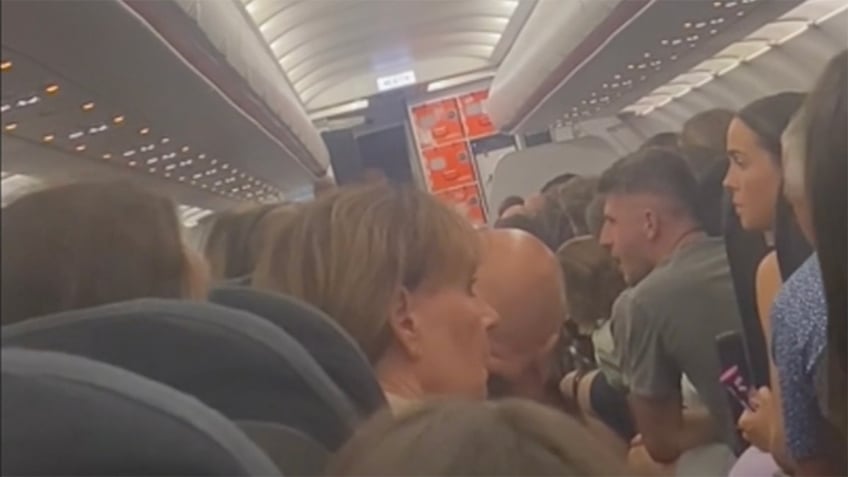 easyjet flight is canceled after someone fouls up the place amid delays absolute chaos says passenger