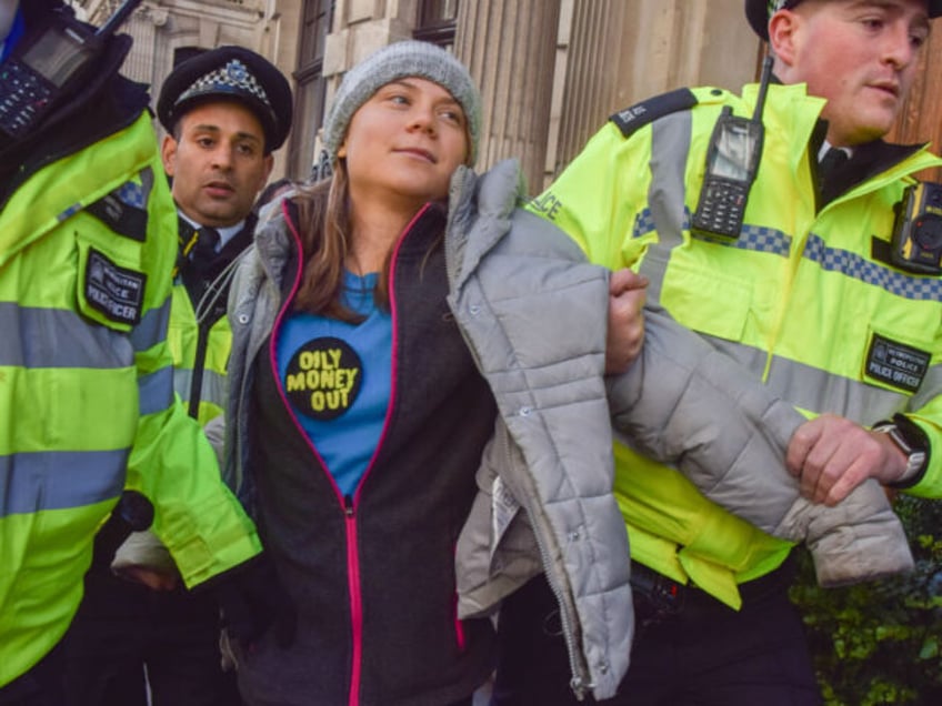 eco warrior greta thunberg arrested again