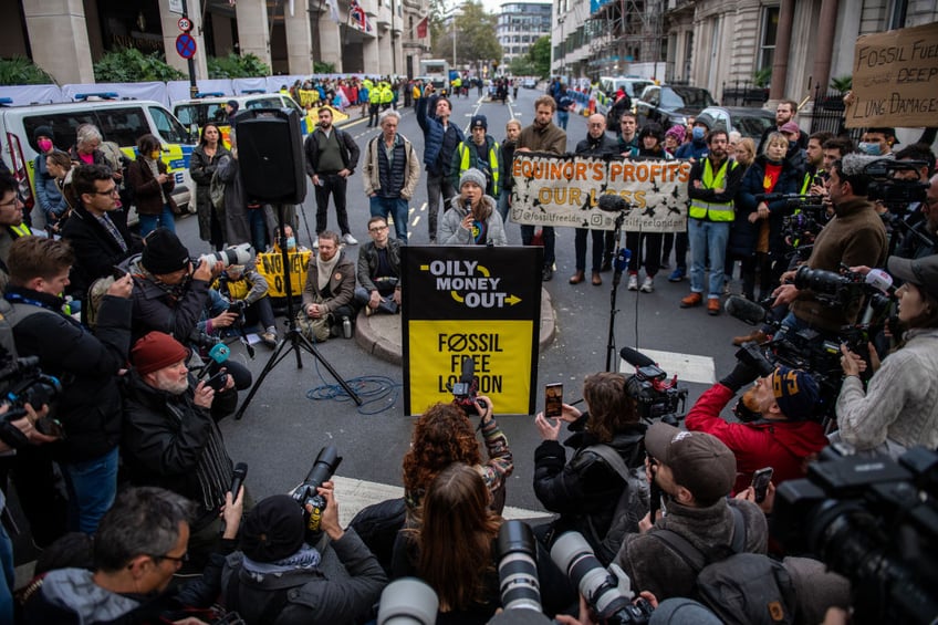 eco warrior greta thunberg arrested again