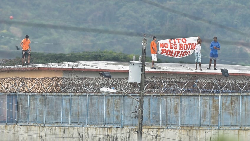 Prisoner protest in Ecuador