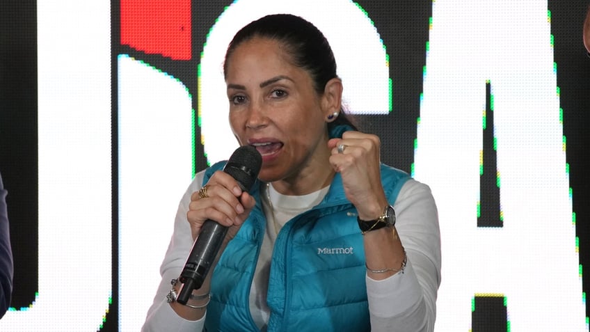 Luisa Gonzalez is running for president in Ecuador against Daniel Noboa.