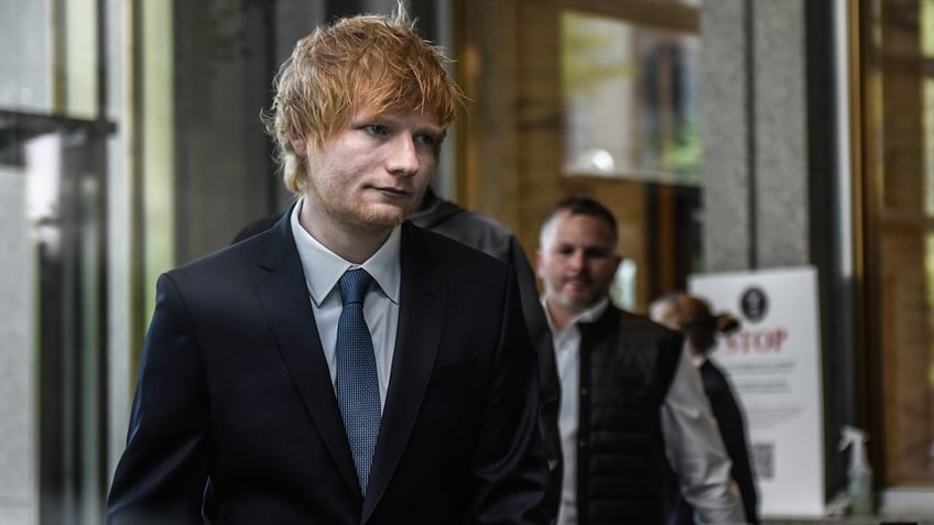 Ed Sheeran at court