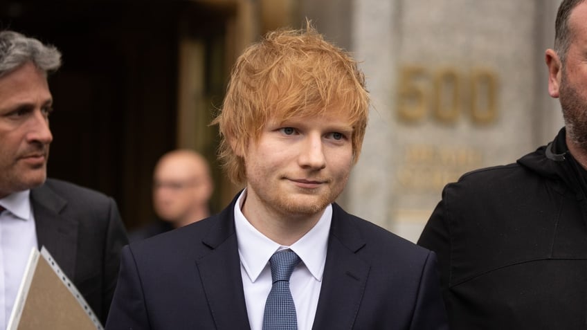 ed sheeran dug his own grave in his backyard really morbid