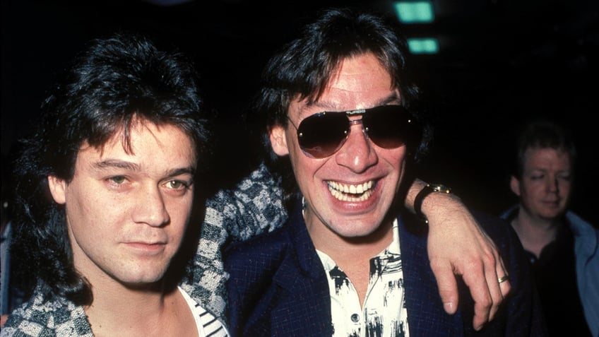 Alex and Eddie Van Halen