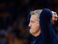 Edwards, Randle lead Timberwolves past Warriors 102-97 for 2-1 lead in second-round playoff series