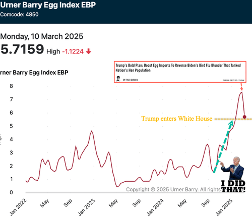 egg prices plummet after trump unveiled plan to reverse bidens bird flu mess