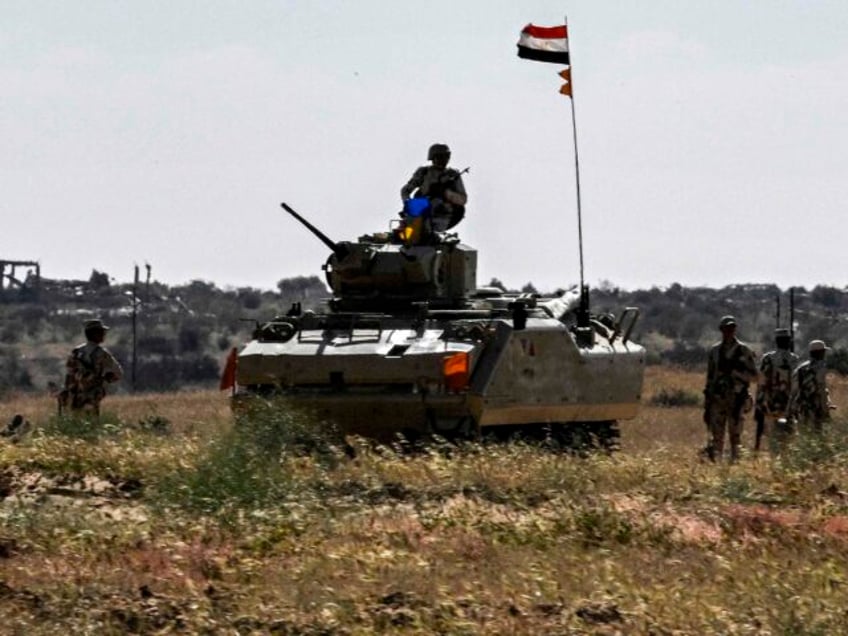 Egyptian infantry Rafah (Khaled Desouki / AFP via Getty)