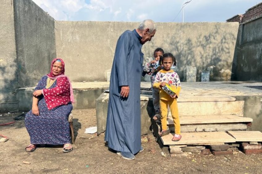 Sayyed al-Arabi, 71, has lived and guarded a cemetery in Old Cairo for decades