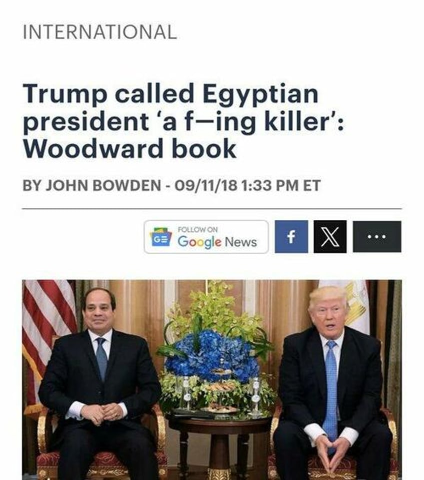 egypts sisi cancels planned white house visit after awkward trump king abdullah meeting