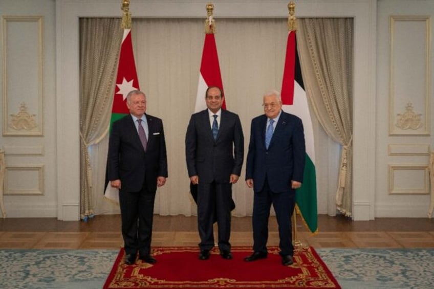 egypts sisi hosts jordan palestinian leaders to discuss saudi israel ties source