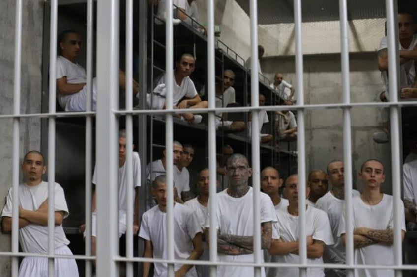 el salvador is gradually filling its new mega prison with alleged gang members