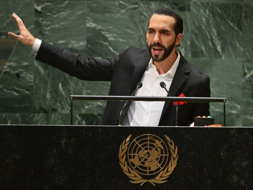 el salvadors nayib bukele to absurd critics at un anti gang war has been a resounding success