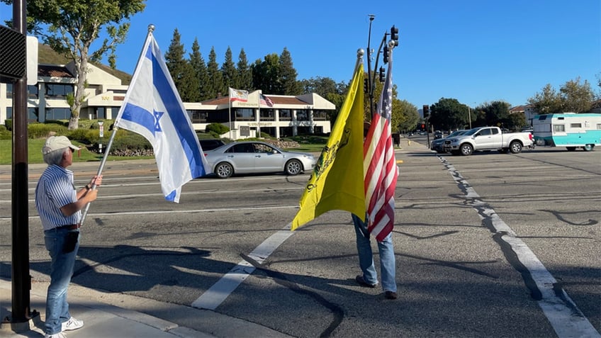 elderly jewish man dies after confrontation with pro palestinian protester at california rally