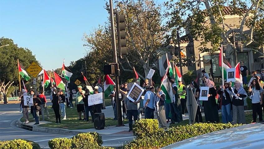 elderly jewish man dies after confrontation with pro palestinian protester at california rally