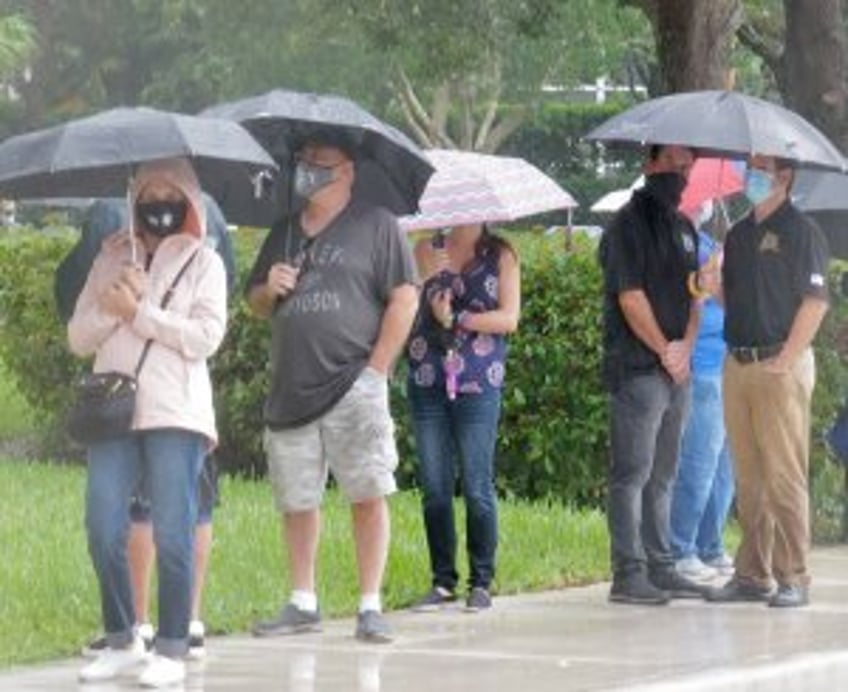 Election Day rain could soak voters in several swing states