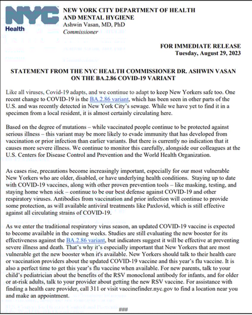 election variant prompts nyc mask advisory