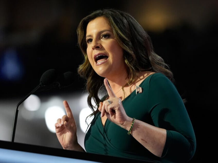 Rep. Elise Stefanik, R-NY., speaks during the Republican National Convention Tuesday, July