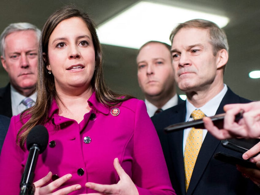 elise stefanik strongly opposes patrick mchenry as acting speaker supports jim jordan