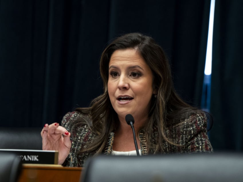 Representative Elise Stefanik, a Republican from New York, during a House Education and the Workforce Committee hearing in Washington, DC, US, on Tuesday, Dec. 5, 2023. Lawmakers on the education committee will grill the leaders of Harvard University, the University of Pennsylvania and the Massachusetts Institute of Technology about their responses to protests that erupted after the October 7 attack on Israel by Hamas. Photographer: Haiyun Jiang/Bloomberg via Getty Images