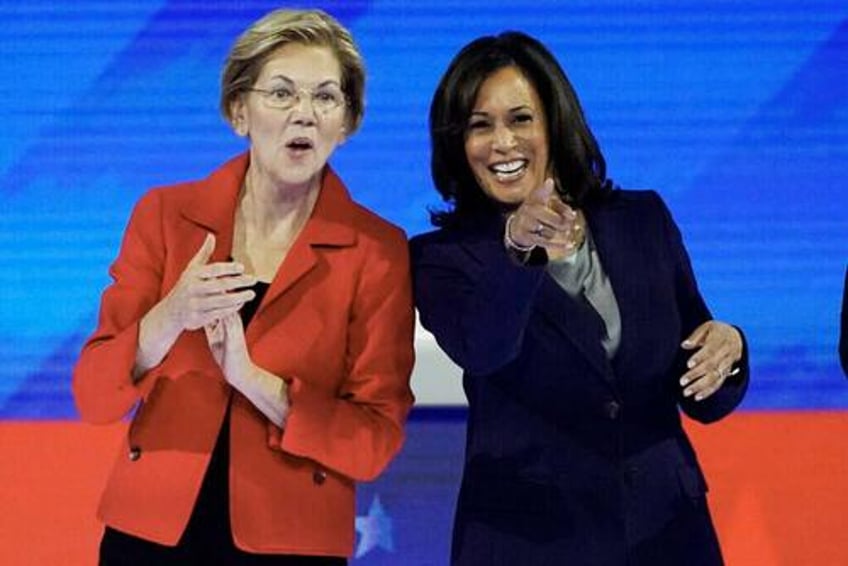 elizabeth warren says kamala harris to grant citizenship to illegal immigrants