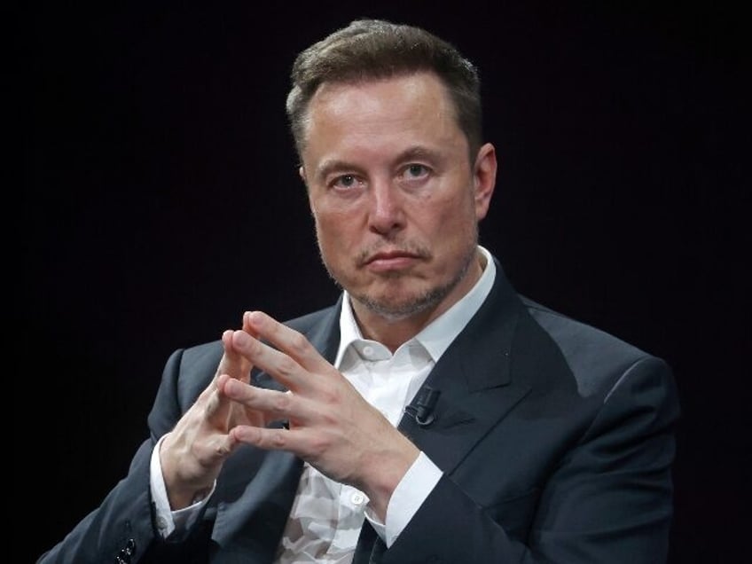 Elon Musk with a grim look