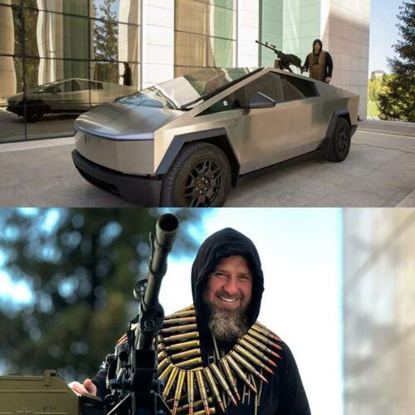 elon musk did something ugly chechen warlord infuriated after cybertruck remotely disabled