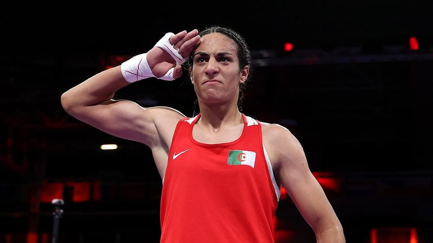 Imane Khelif at Paris Olympics 