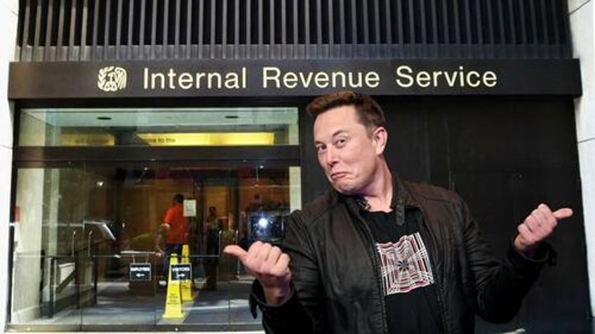 elon musk says doge will audit the irs