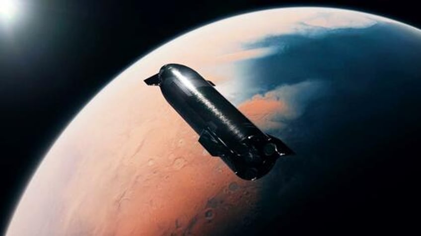 elon musk says first starship mars mission in two years make america healthy again to ensure space bearing civilization