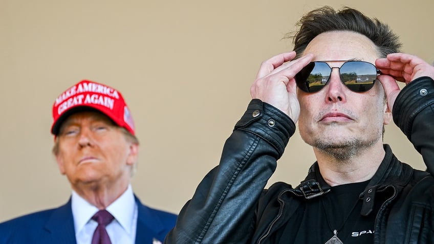 Donald Trump and Elon Musk