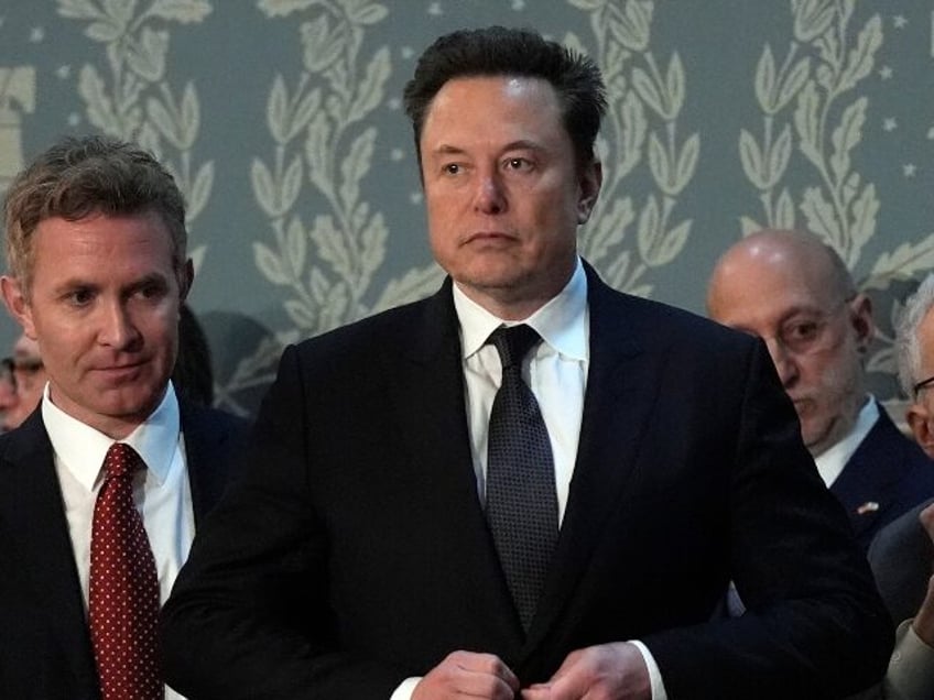 Elon Musk looking serious